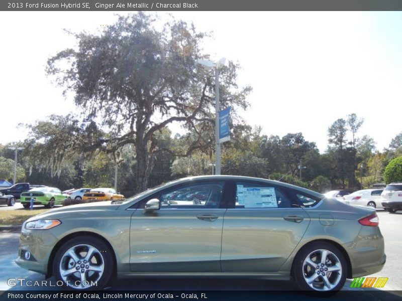  2013 Fusion Hybrid SE Ginger Ale Metallic