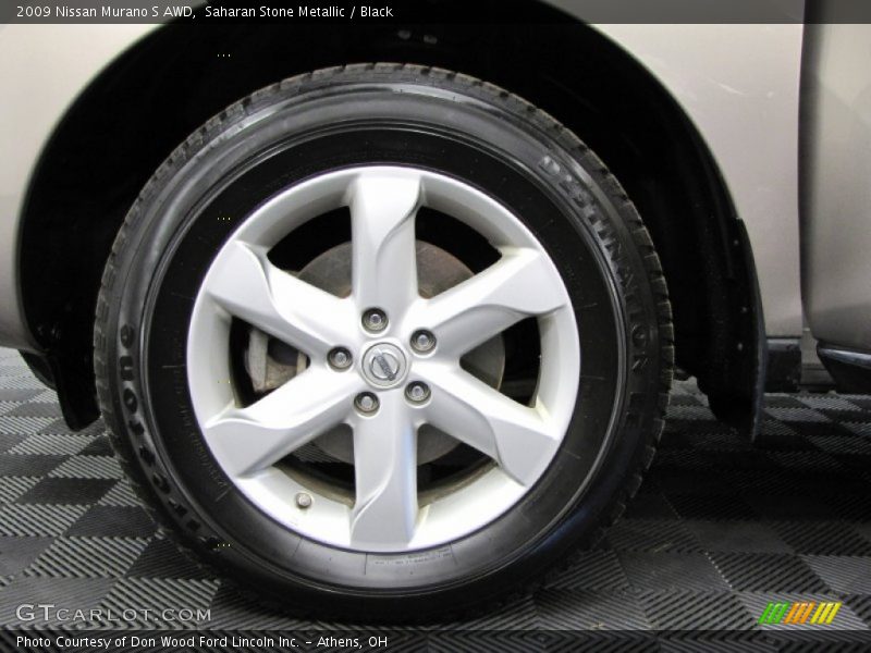 Saharan Stone Metallic / Black 2009 Nissan Murano S AWD