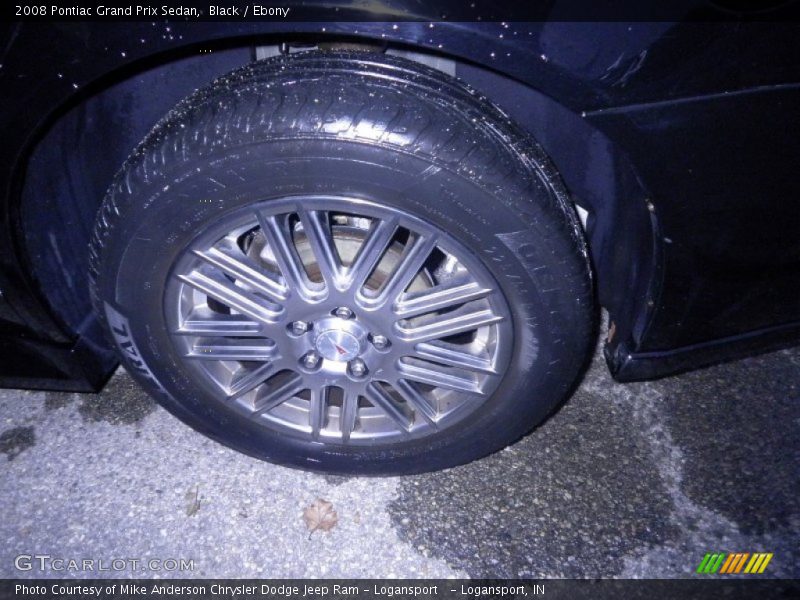 Black / Ebony 2008 Pontiac Grand Prix Sedan