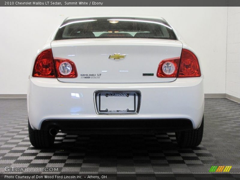 Summit White / Ebony 2010 Chevrolet Malibu LT Sedan