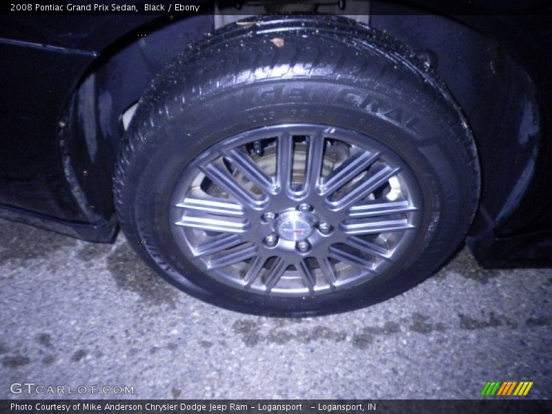 Black / Ebony 2008 Pontiac Grand Prix Sedan