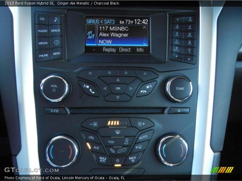 Controls of 2013 Fusion Hybrid SE