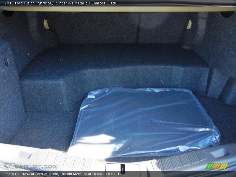 Ginger Ale Metallic / Charcoal Black 2013 Ford Fusion Hybrid SE
