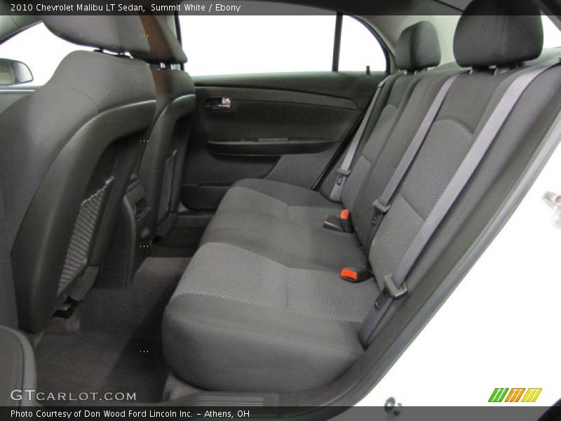 Summit White / Ebony 2010 Chevrolet Malibu LT Sedan