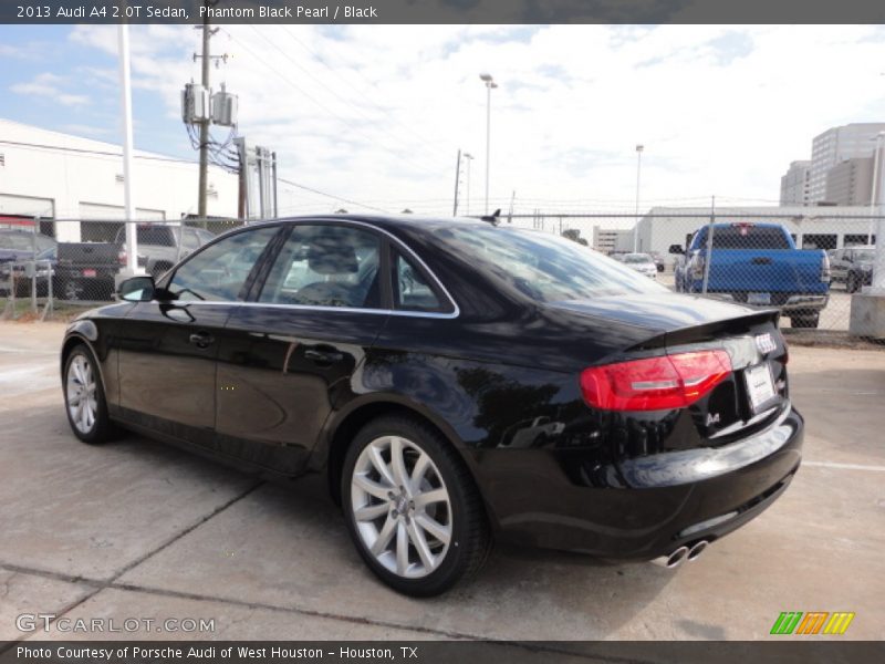 Phantom Black Pearl / Black 2013 Audi A4 2.0T Sedan