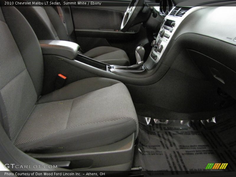 Summit White / Ebony 2010 Chevrolet Malibu LT Sedan