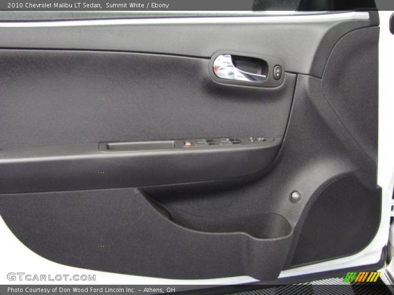Summit White / Ebony 2010 Chevrolet Malibu LT Sedan