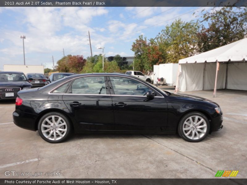 Phantom Black Pearl / Black 2013 Audi A4 2.0T Sedan