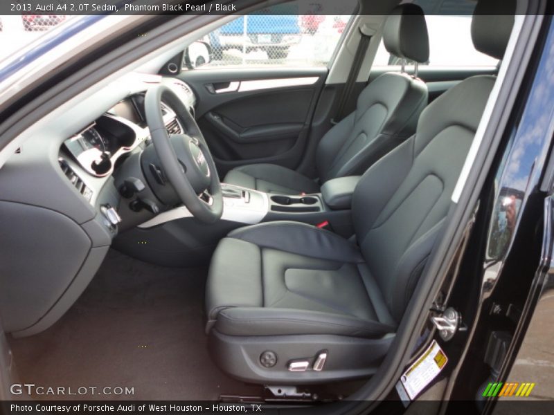 Phantom Black Pearl / Black 2013 Audi A4 2.0T Sedan