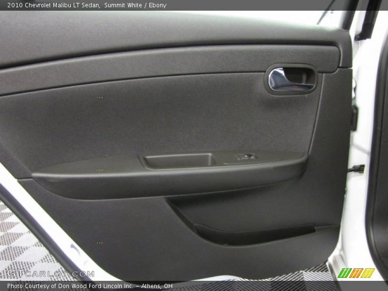 Summit White / Ebony 2010 Chevrolet Malibu LT Sedan