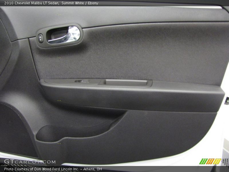 Summit White / Ebony 2010 Chevrolet Malibu LT Sedan