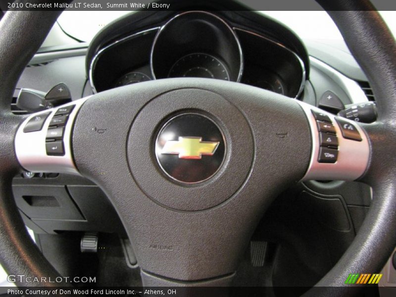 Summit White / Ebony 2010 Chevrolet Malibu LT Sedan