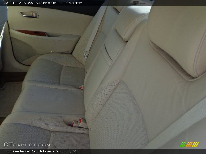 Starfire White Pearl / Parchment 2011 Lexus ES 350