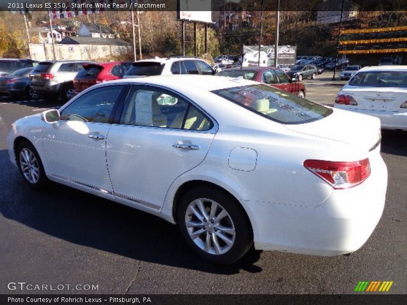 Starfire White Pearl / Parchment 2011 Lexus ES 350