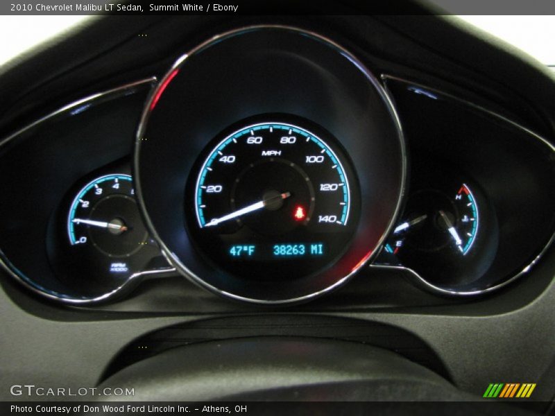 Summit White / Ebony 2010 Chevrolet Malibu LT Sedan