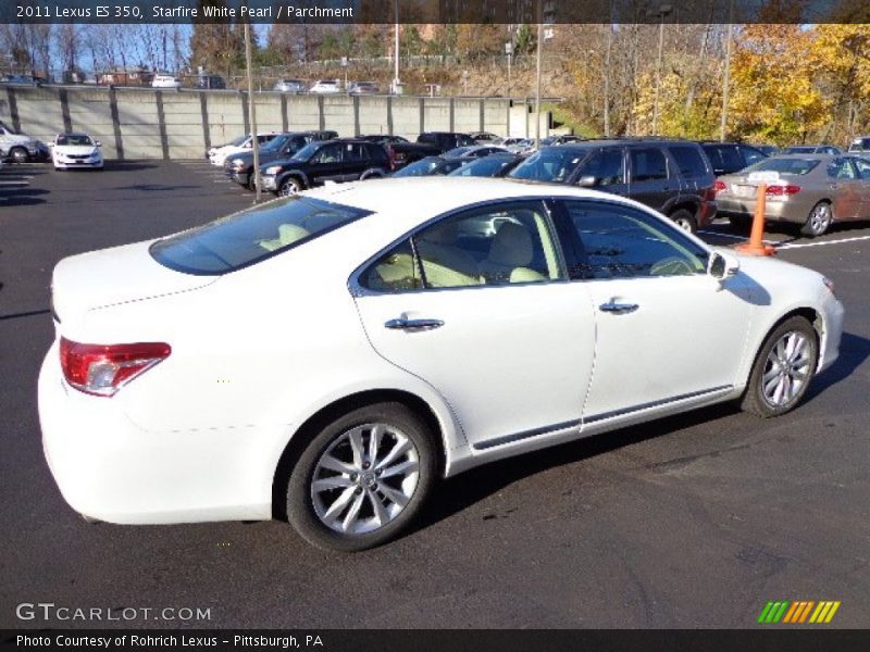 Starfire White Pearl / Parchment 2011 Lexus ES 350