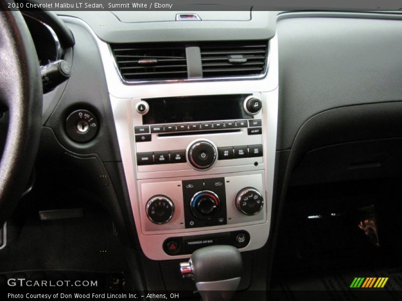 Summit White / Ebony 2010 Chevrolet Malibu LT Sedan