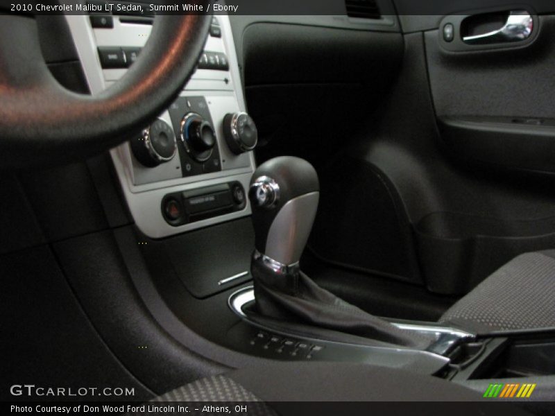 Summit White / Ebony 2010 Chevrolet Malibu LT Sedan