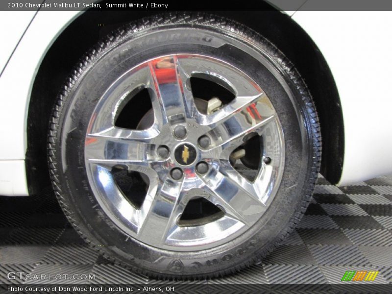 Summit White / Ebony 2010 Chevrolet Malibu LT Sedan