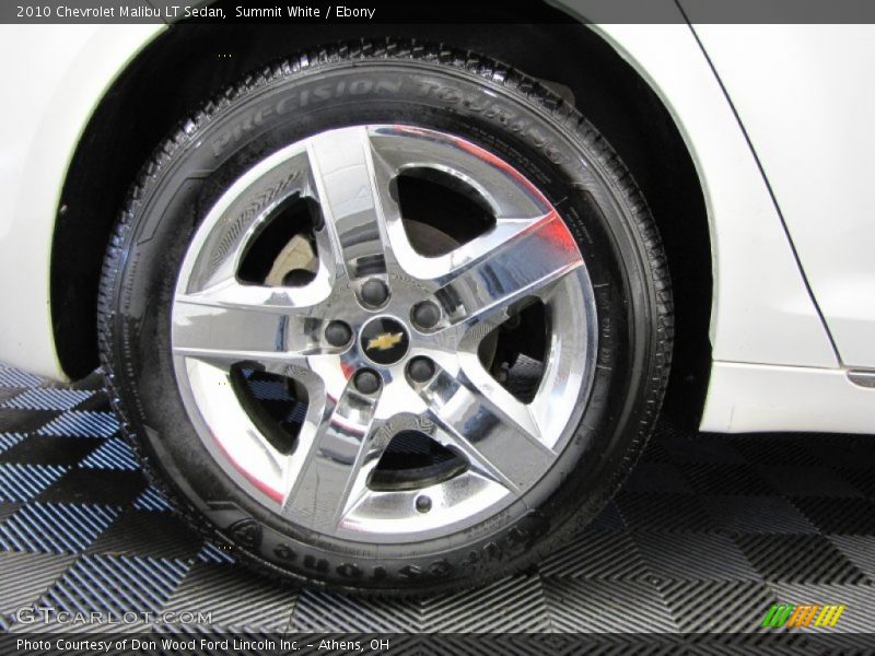 Summit White / Ebony 2010 Chevrolet Malibu LT Sedan