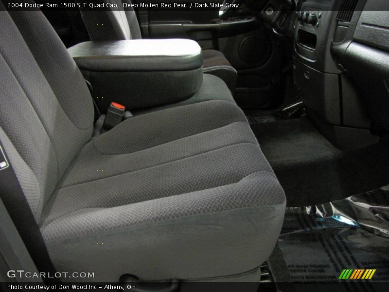 Deep Molten Red Pearl / Dark Slate Gray 2004 Dodge Ram 1500 SLT Quad Cab