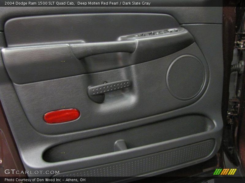 Deep Molten Red Pearl / Dark Slate Gray 2004 Dodge Ram 1500 SLT Quad Cab