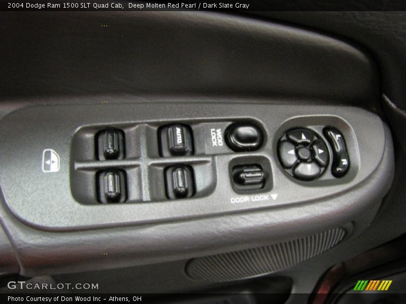 Deep Molten Red Pearl / Dark Slate Gray 2004 Dodge Ram 1500 SLT Quad Cab