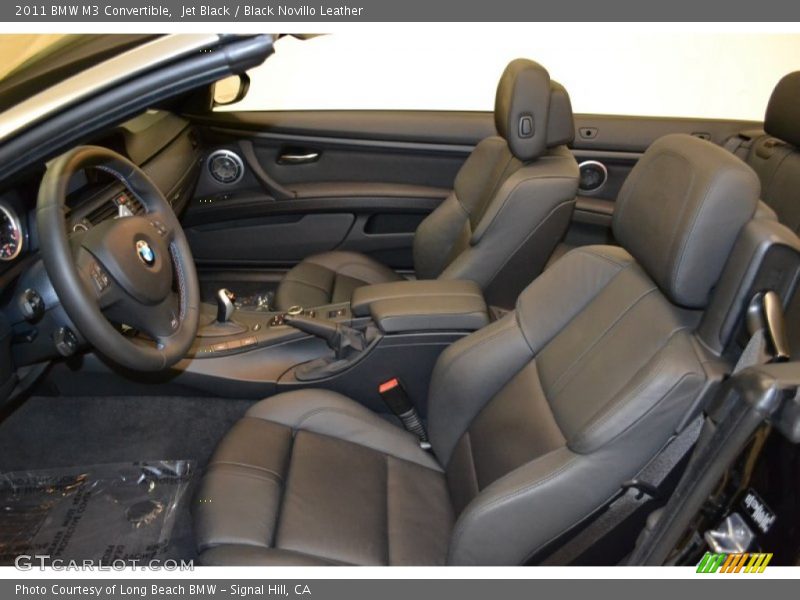 Front Seat of 2011 M3 Convertible