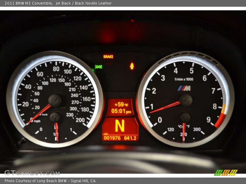  2011 M3 Convertible Convertible Gauges