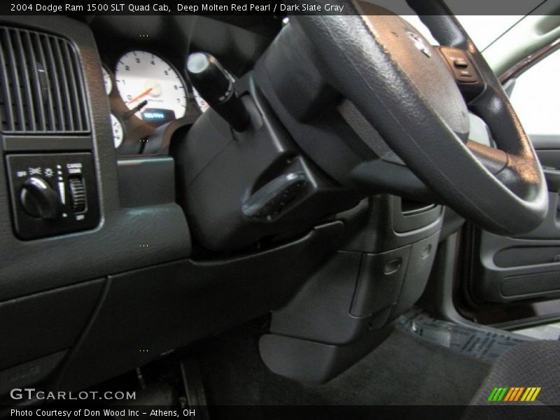 Deep Molten Red Pearl / Dark Slate Gray 2004 Dodge Ram 1500 SLT Quad Cab