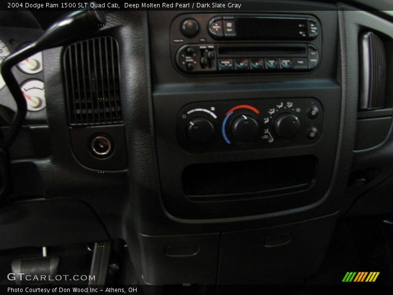 Deep Molten Red Pearl / Dark Slate Gray 2004 Dodge Ram 1500 SLT Quad Cab