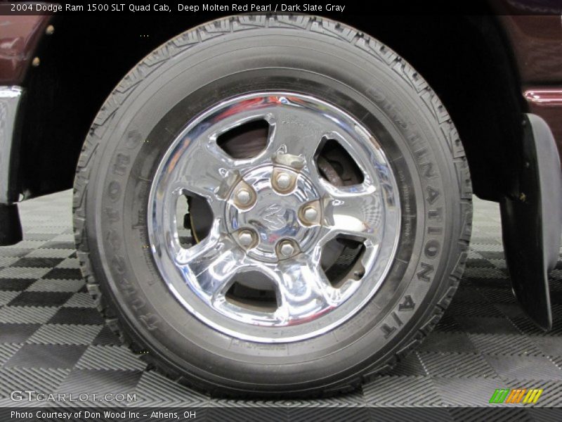 Deep Molten Red Pearl / Dark Slate Gray 2004 Dodge Ram 1500 SLT Quad Cab