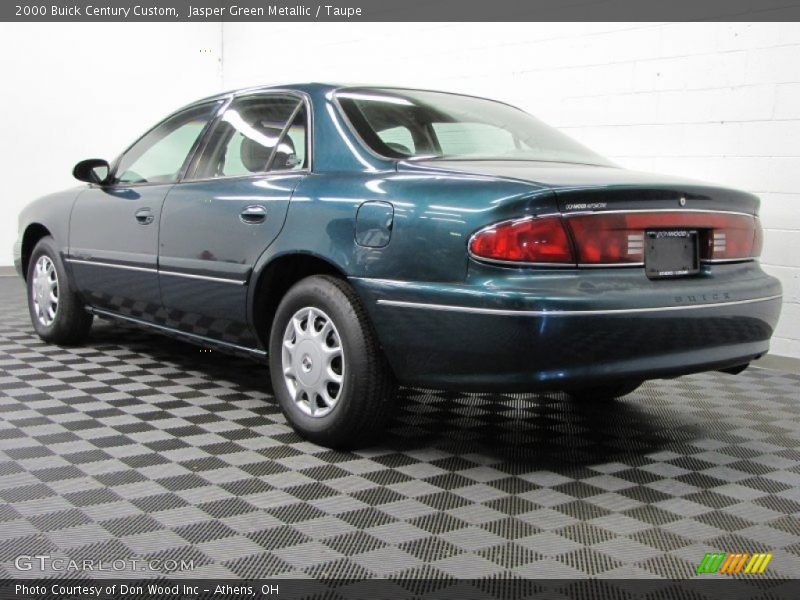 Jasper Green Metallic / Taupe 2000 Buick Century Custom