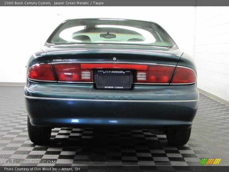 Jasper Green Metallic / Taupe 2000 Buick Century Custom