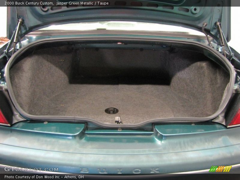 Jasper Green Metallic / Taupe 2000 Buick Century Custom
