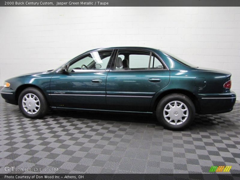 Jasper Green Metallic / Taupe 2000 Buick Century Custom