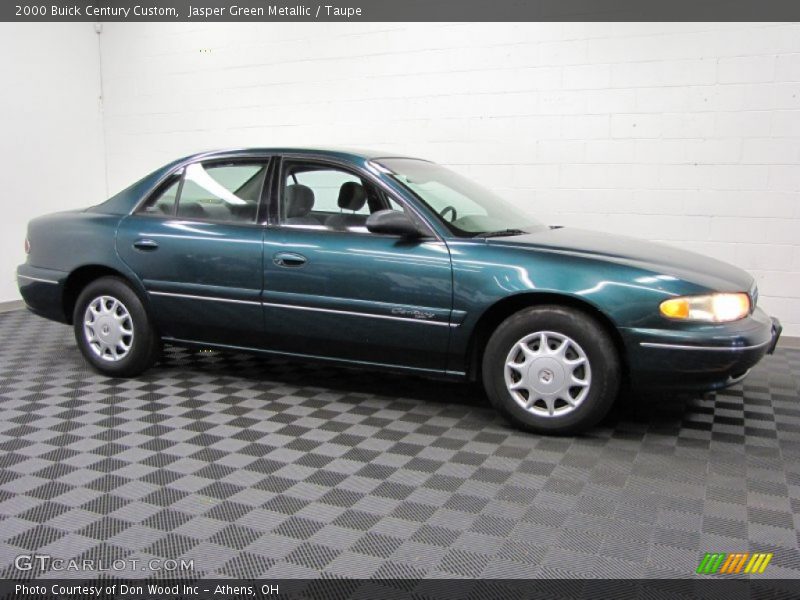 Jasper Green Metallic / Taupe 2000 Buick Century Custom