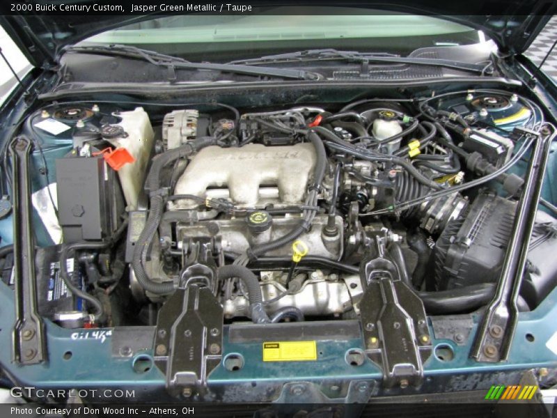 Jasper Green Metallic / Taupe 2000 Buick Century Custom