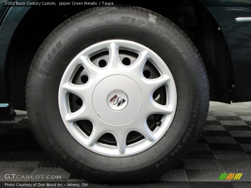 Jasper Green Metallic / Taupe 2000 Buick Century Custom