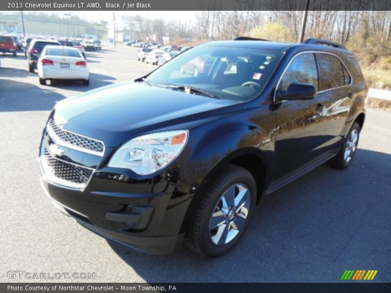 Black / Jet Black 2013 Chevrolet Equinox LT AWD