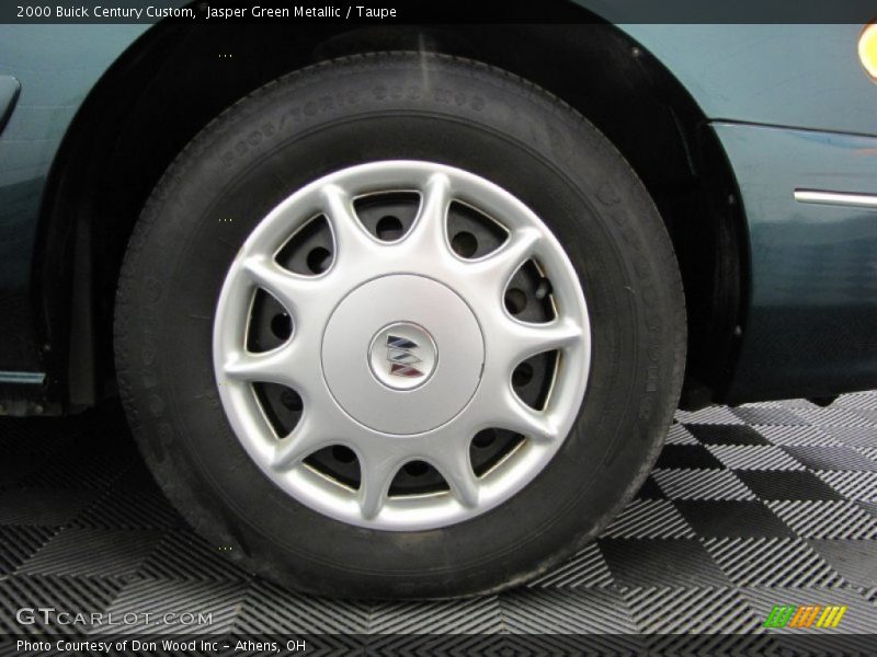 Jasper Green Metallic / Taupe 2000 Buick Century Custom