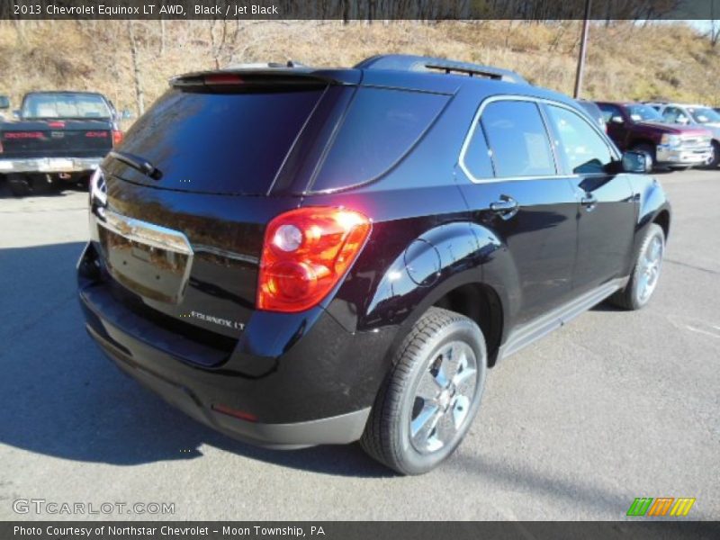 Black / Jet Black 2013 Chevrolet Equinox LT AWD