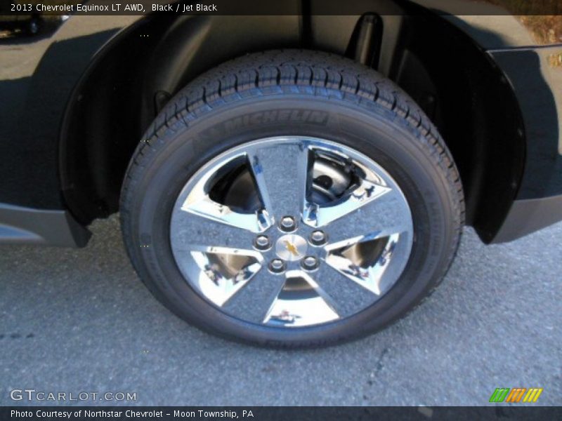 Black / Jet Black 2013 Chevrolet Equinox LT AWD