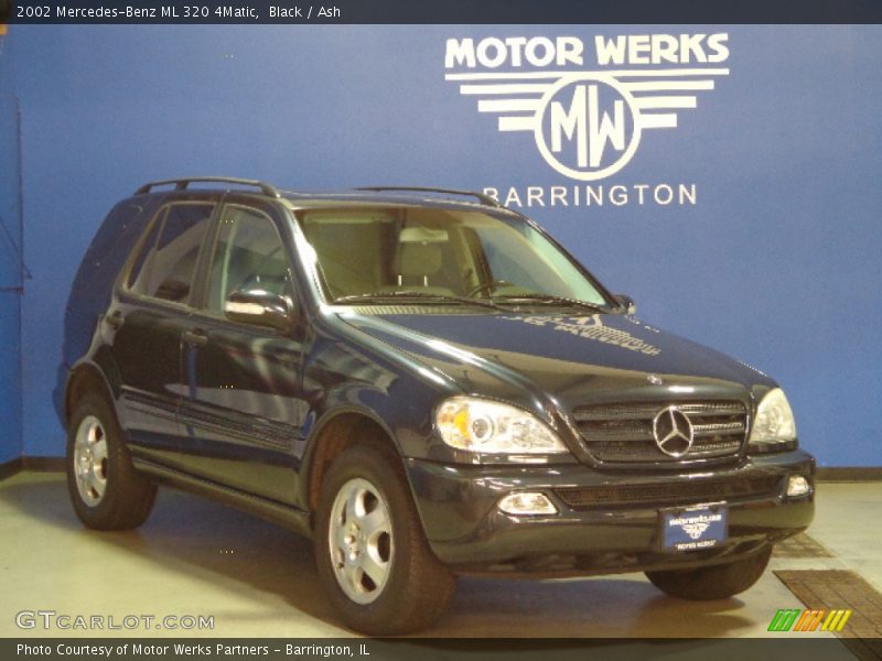 Black / Ash 2002 Mercedes-Benz ML 320 4Matic