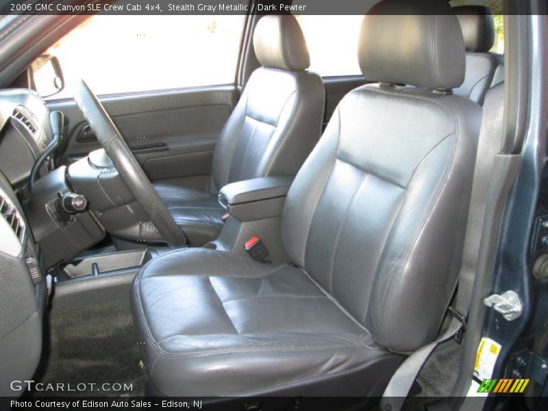 Front Seat of 2006 Canyon SLE Crew Cab 4x4