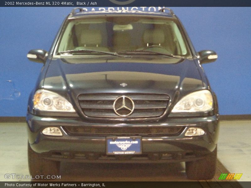 Black / Ash 2002 Mercedes-Benz ML 320 4Matic