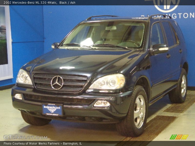 Black / Ash 2002 Mercedes-Benz ML 320 4Matic