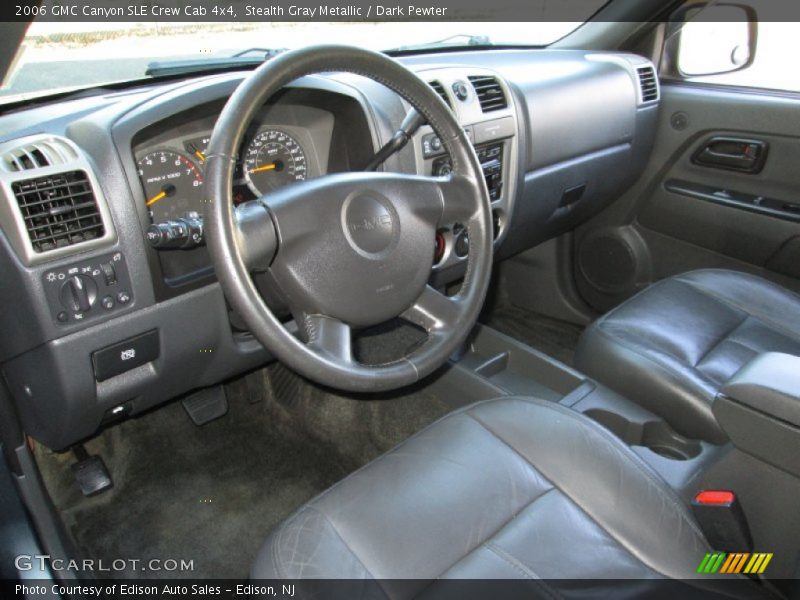 Dark Pewter Interior - 2006 Canyon SLE Crew Cab 4x4 