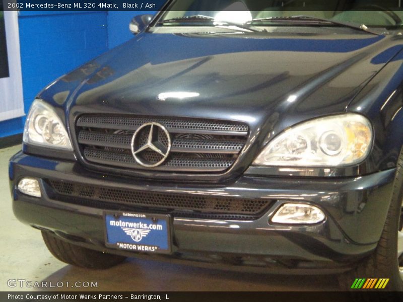 Black / Ash 2002 Mercedes-Benz ML 320 4Matic