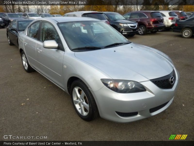 Front 3/4 View of 2004 MAZDA3 i Sedan